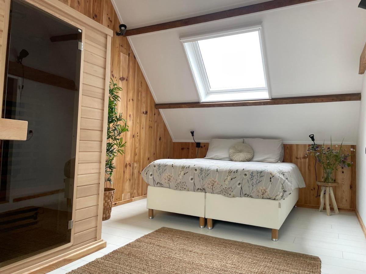 B & B 'Droom In De Polder De Suite Met Prive Sauna Arnemuiden Kültér fotó