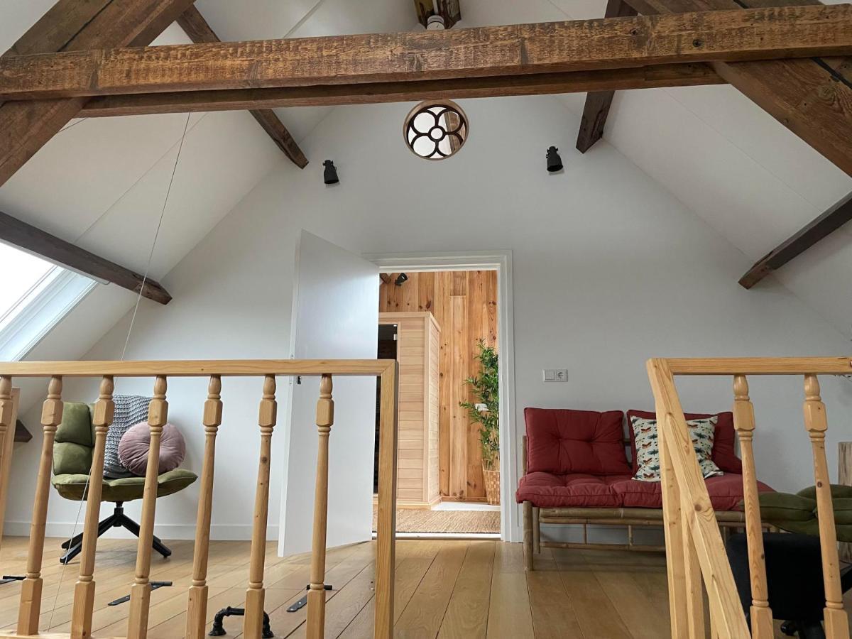 B & B 'Droom In De Polder De Suite Met Prive Sauna Arnemuiden Kültér fotó