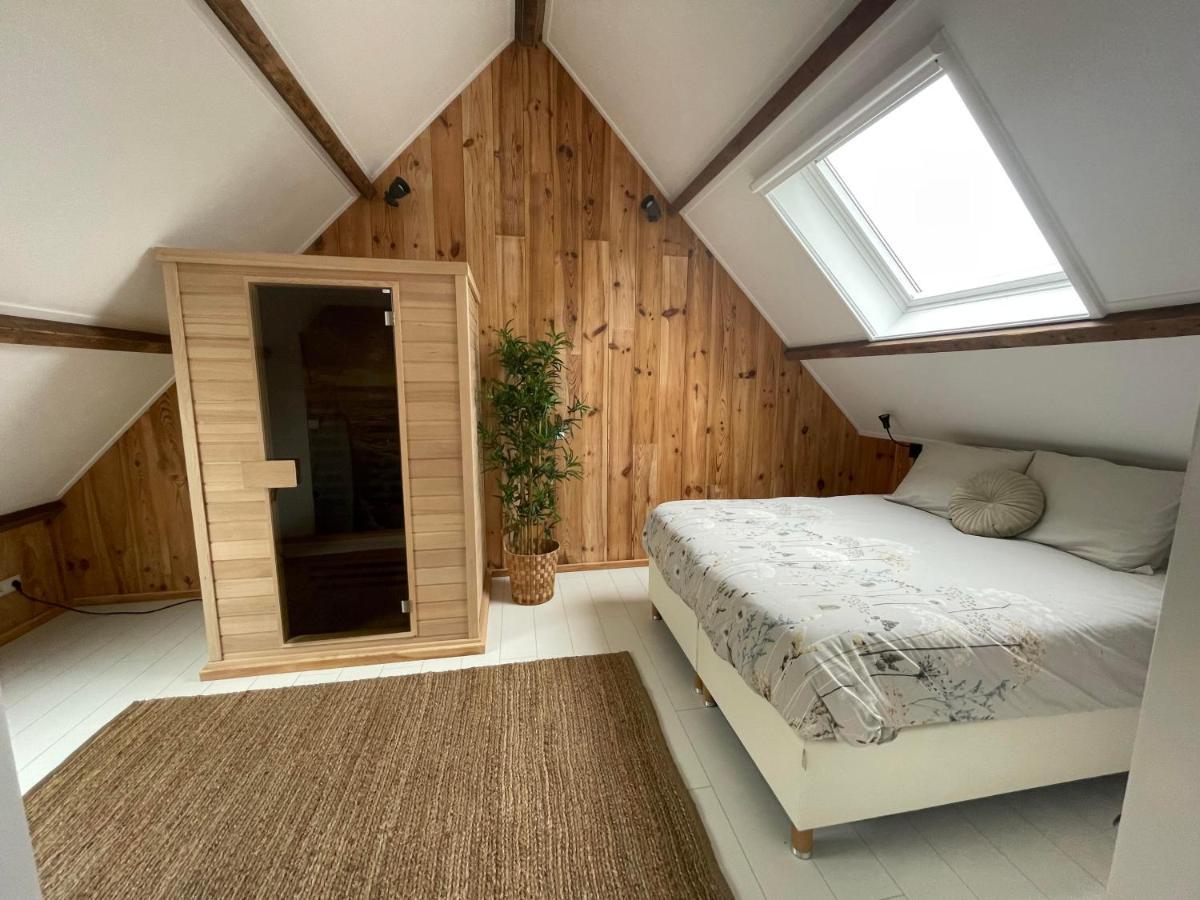 B & B 'Droom In De Polder De Suite Met Prive Sauna Arnemuiden Kültér fotó