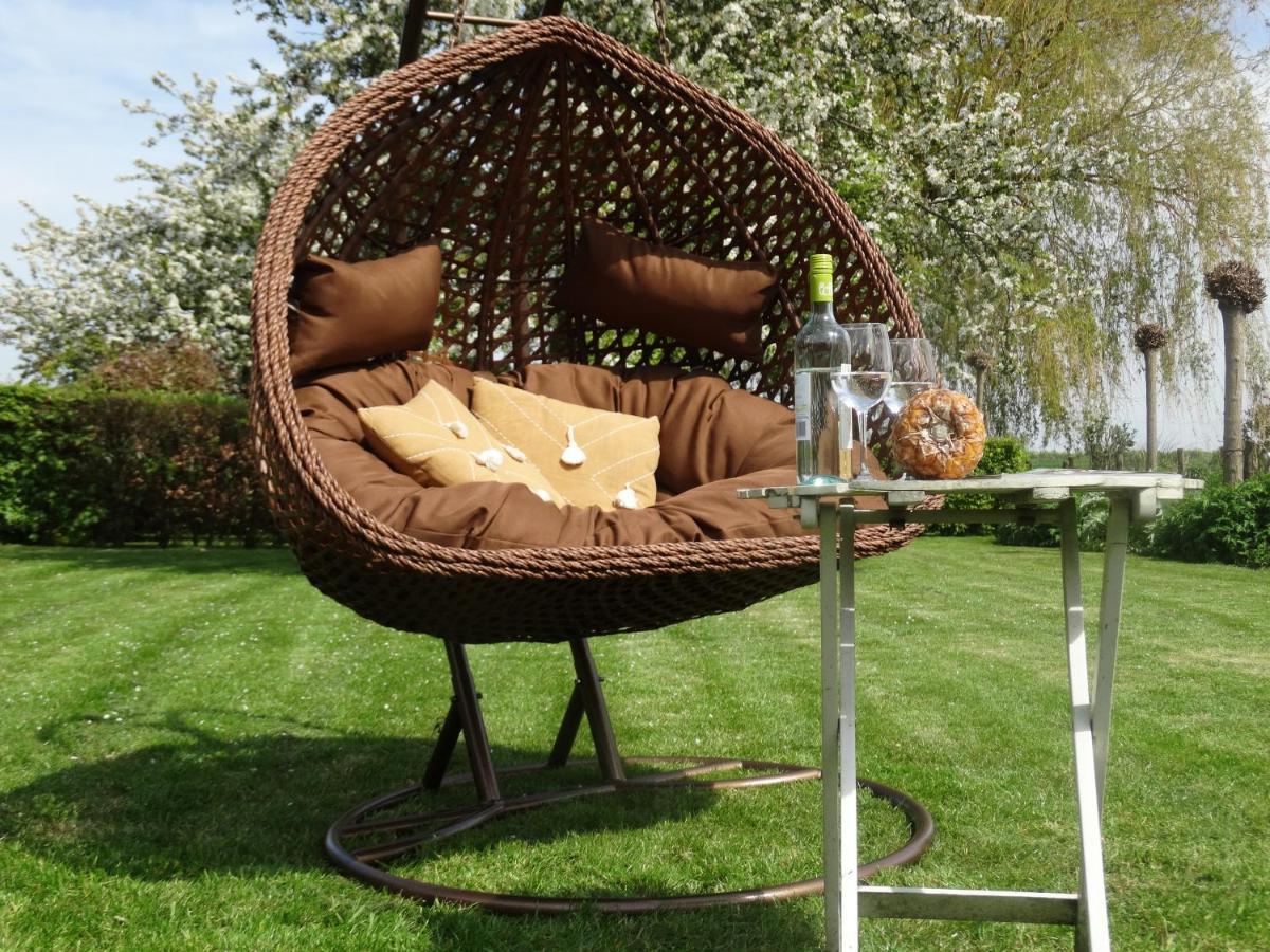 B & B 'Droom In De Polder De Suite Met Prive Sauna Arnemuiden Kültér fotó