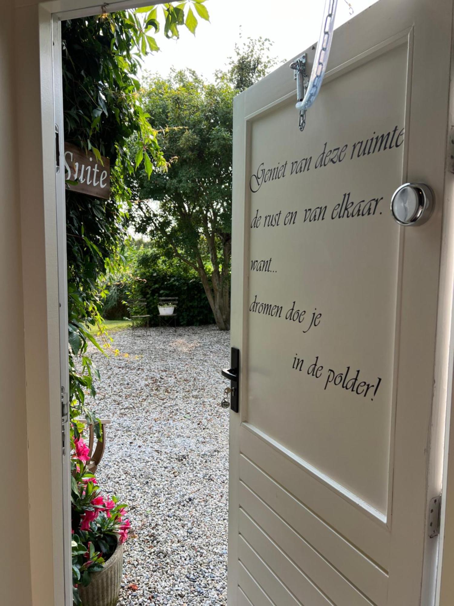 B & B 'Droom In De Polder De Suite Met Prive Sauna Arnemuiden Kültér fotó
