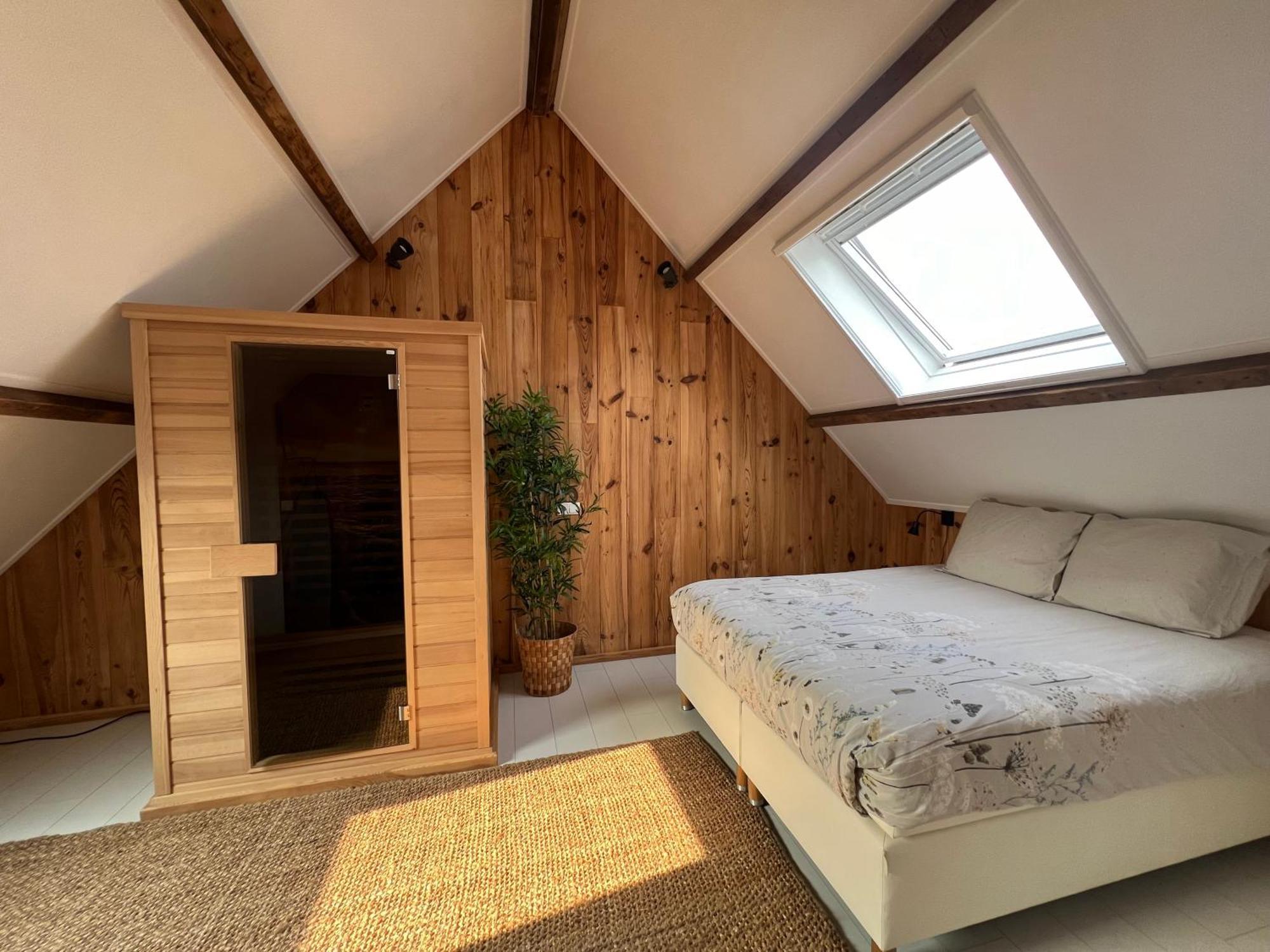 B & B 'Droom In De Polder De Suite Met Prive Sauna Arnemuiden Kültér fotó